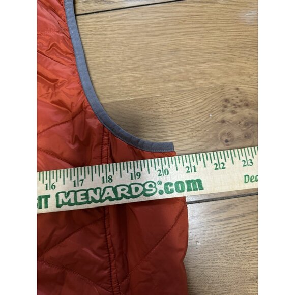 LL Bean PrimaLoft Vest Men's Orange Size XL Reg‎ Puffer Quilted Outdoor Nature - Picture 7 of 10
